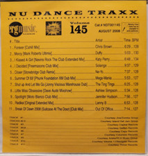 ERG Dance traxx 145, cd, 2008, Chris Brown, Katy Perry, Ne-Yo, Jennifer Hudson picture