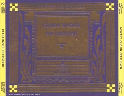 Clara Haskil en Concert: Les Grands Concerts