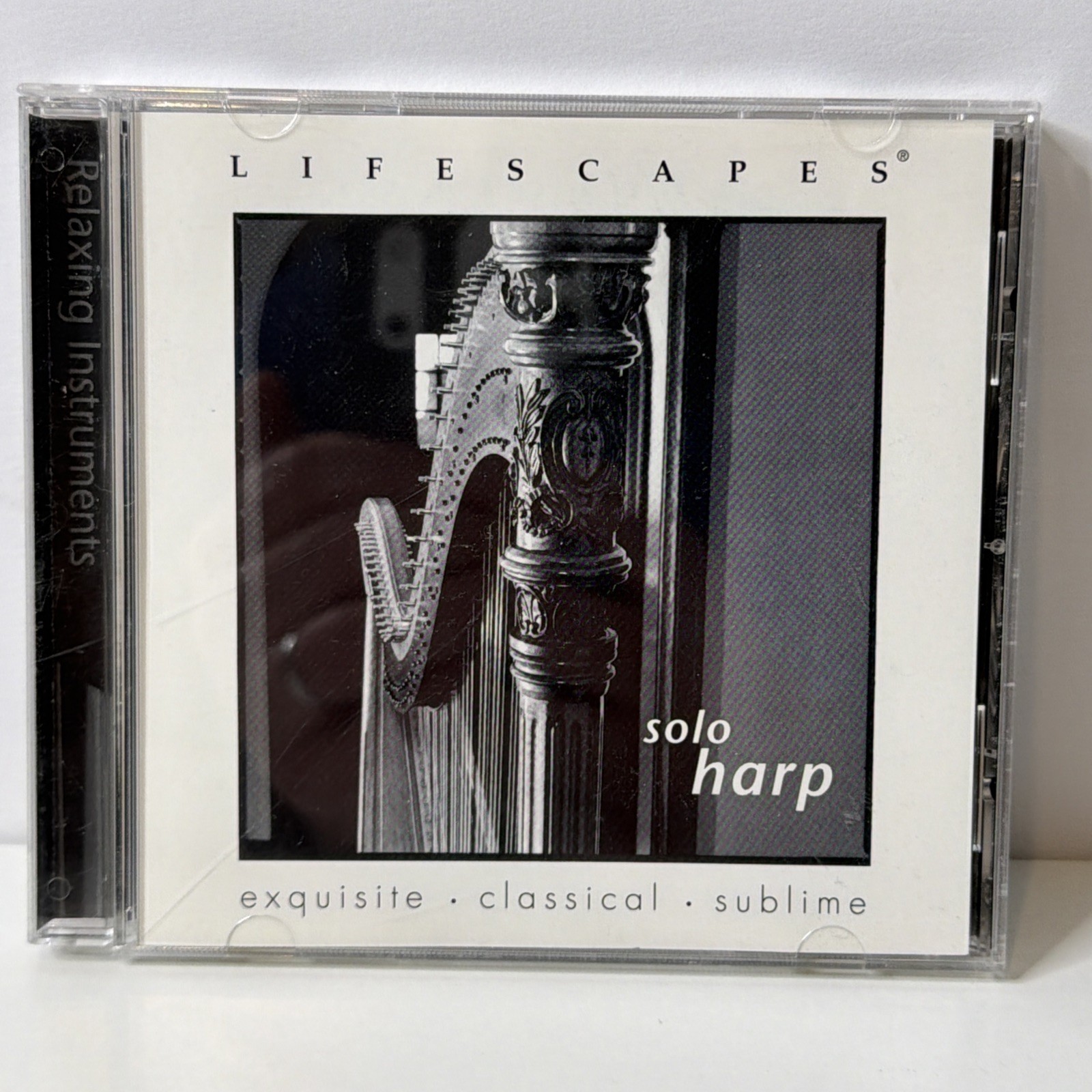 Lifescapes – Solo Harp CD 2000 New Age Classical Relaxing Instruments VGC