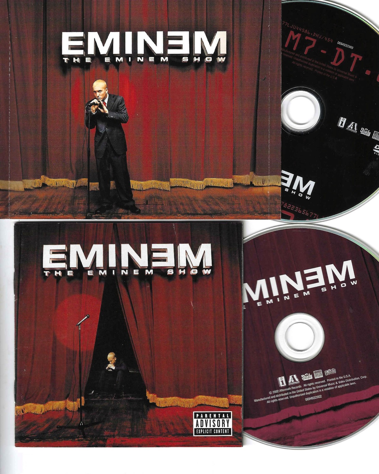 EMINEM  THE EMINEM SHOW 2 DISC     CD   