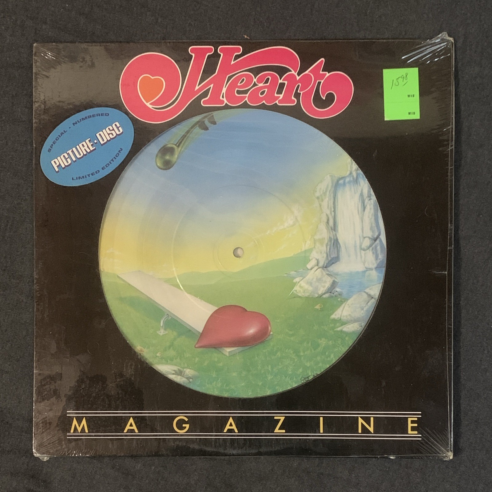 Heart - Magazine Numbered Picture Disc Limited Edition LP Vinyl (1978)