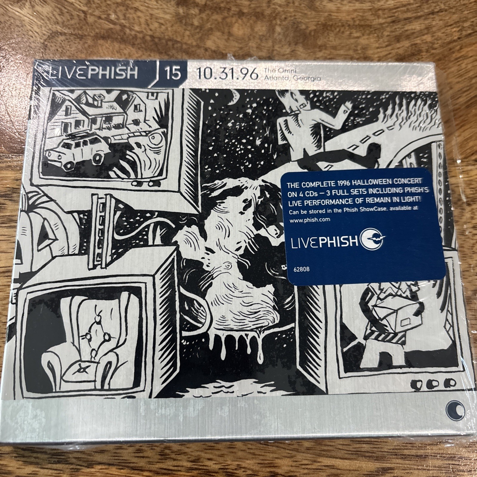 PHISH: LIVEPHISH 15 - 10.31.96, The Omni, Atlanta, Georgia, 4 CD’s, Rare & OOP