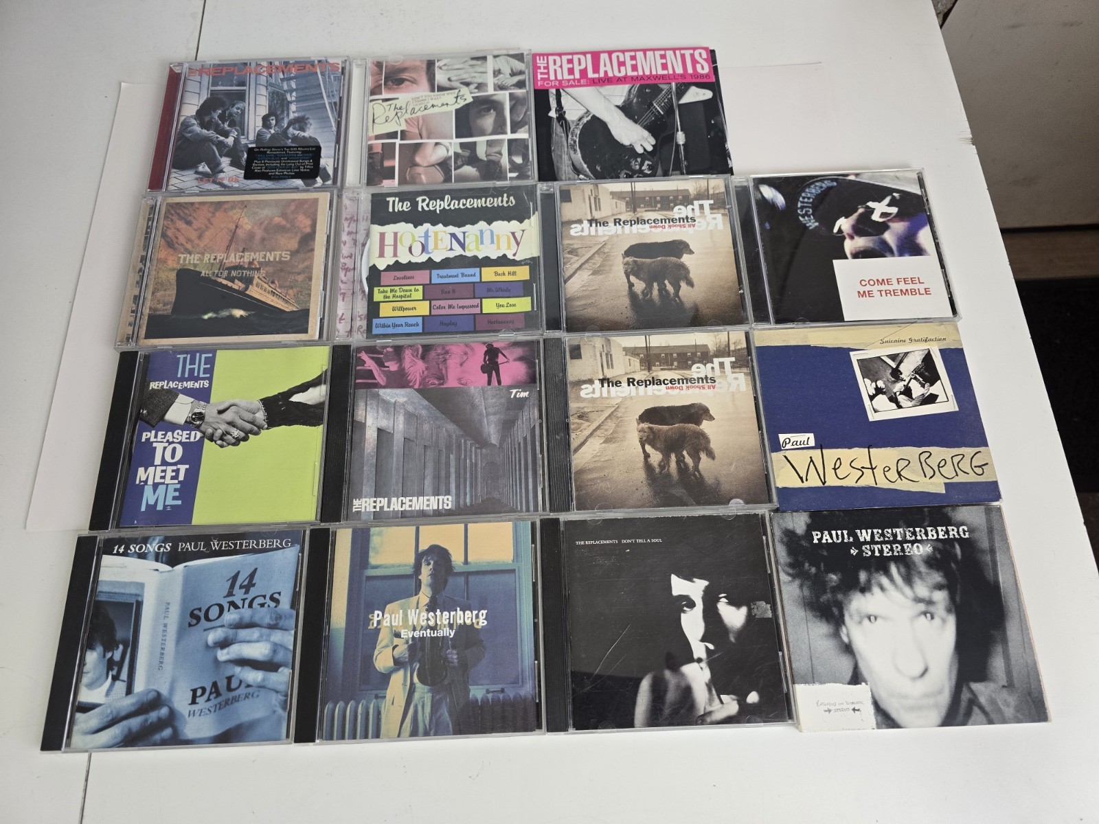 The Replacements / Paul Westerberg  Lot of 15 cds. Good condition. Vintage. Rock