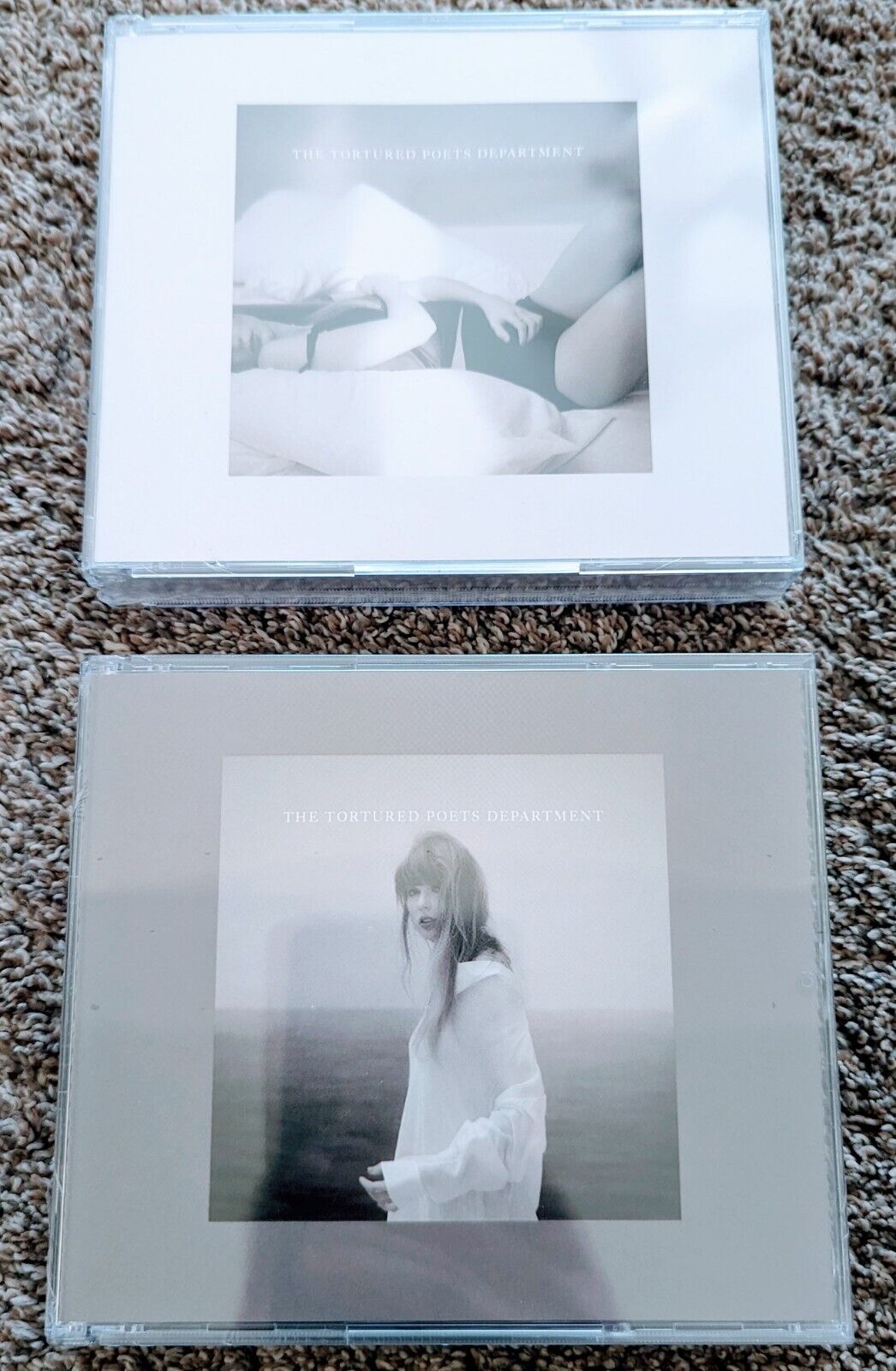 Taylor Swift Tortured Poets Department Deluxe CD The Albatross & Manuscript LOT