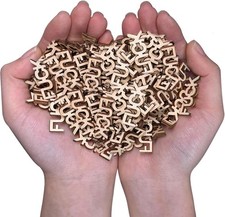 300Pcs Wooden Fucks | Bag of Fucks, Jar of Fucks Gift with No Fucks to Give - St picture