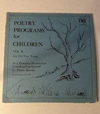 Elinor Basescu - Poetry Programs For Children, Vol. II —For The Very Young picture