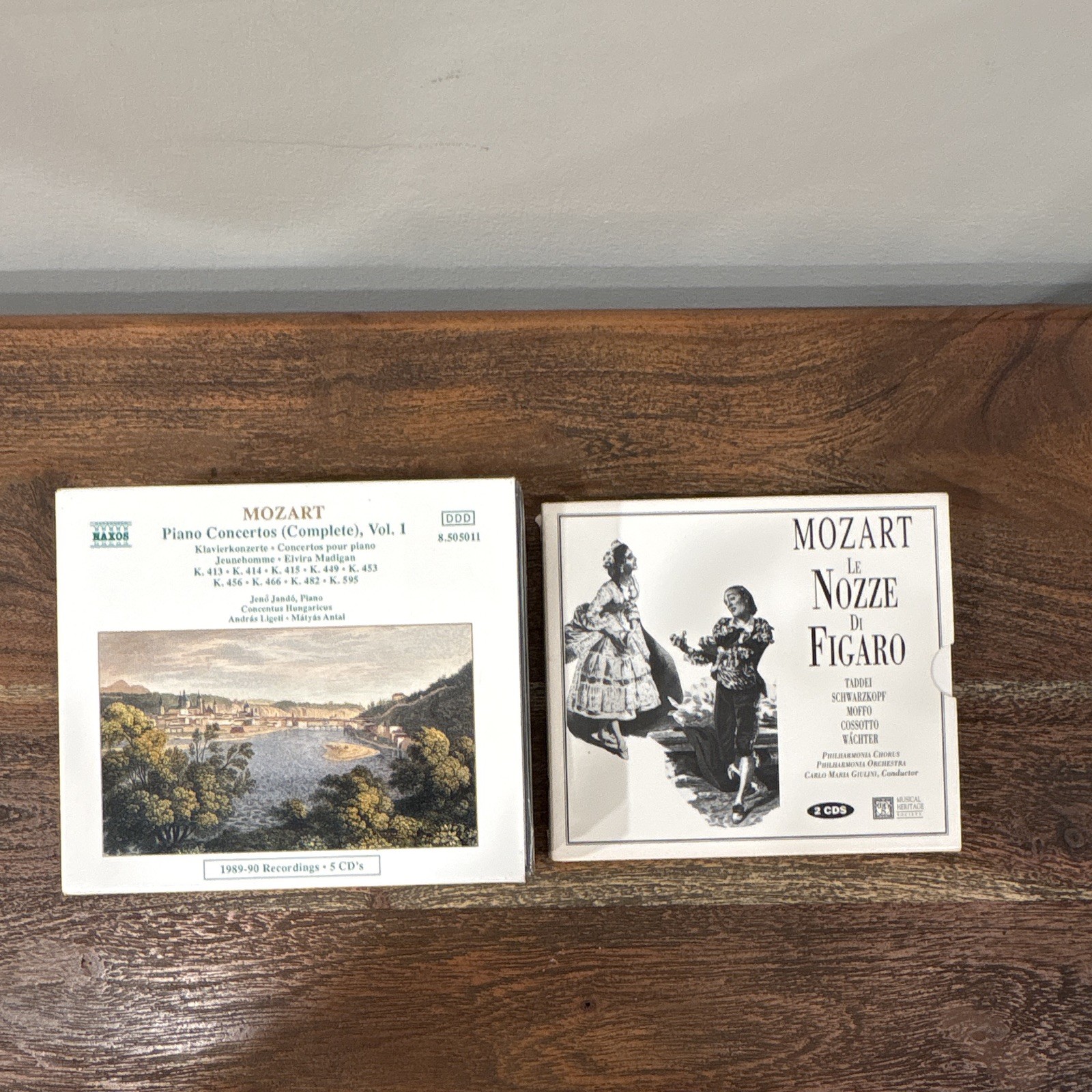Brand New in Box, Mozart Piano Concertos Volume 1 (Complete), 7 CD’s