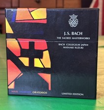 J.S. Bach The Sacred Masterworks Masaaki Suzuki 10-CD Box Set BIS 2008 Mint picture