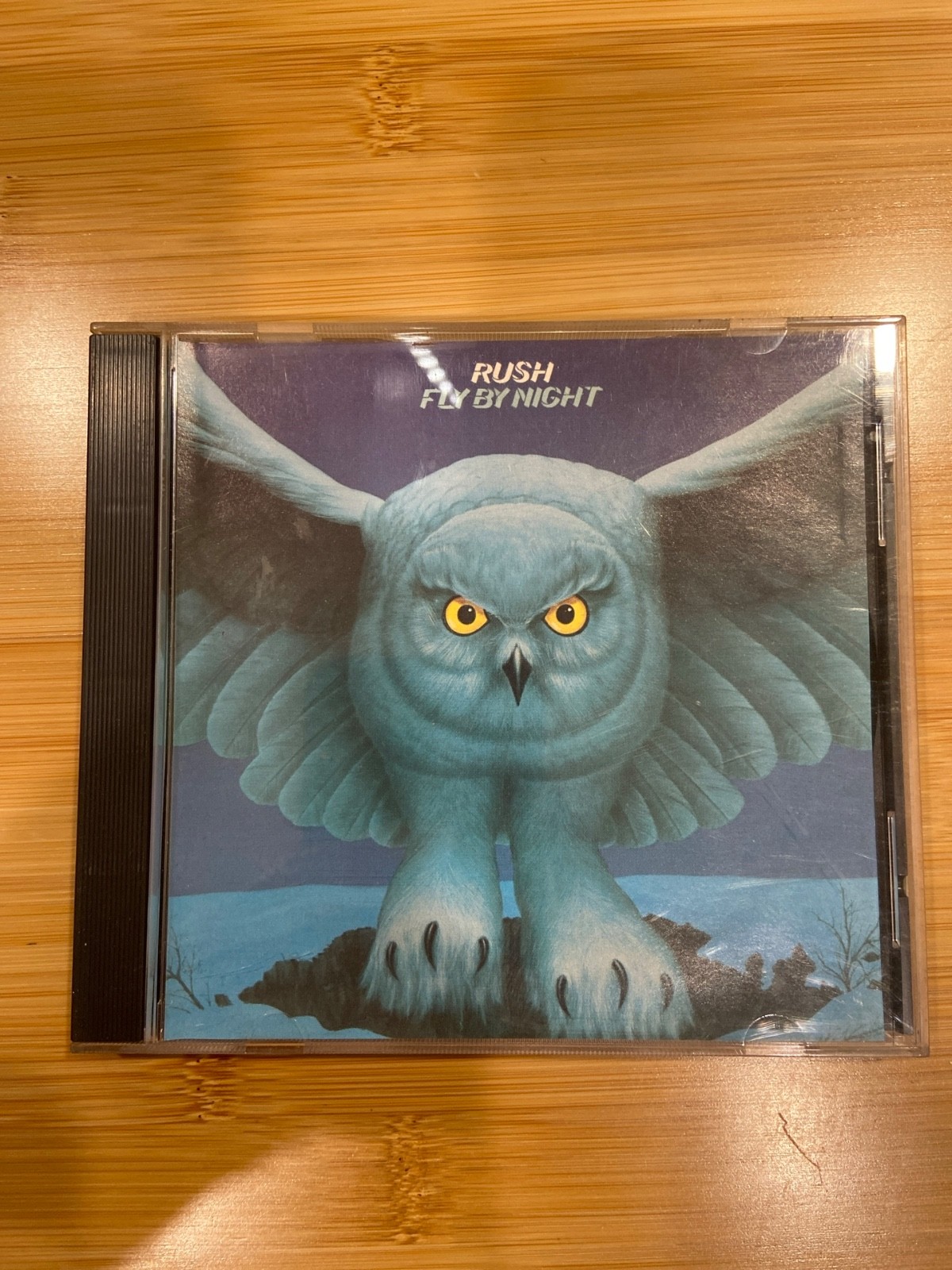 Rush - Fly By Night CD with original case, inserts and artwork