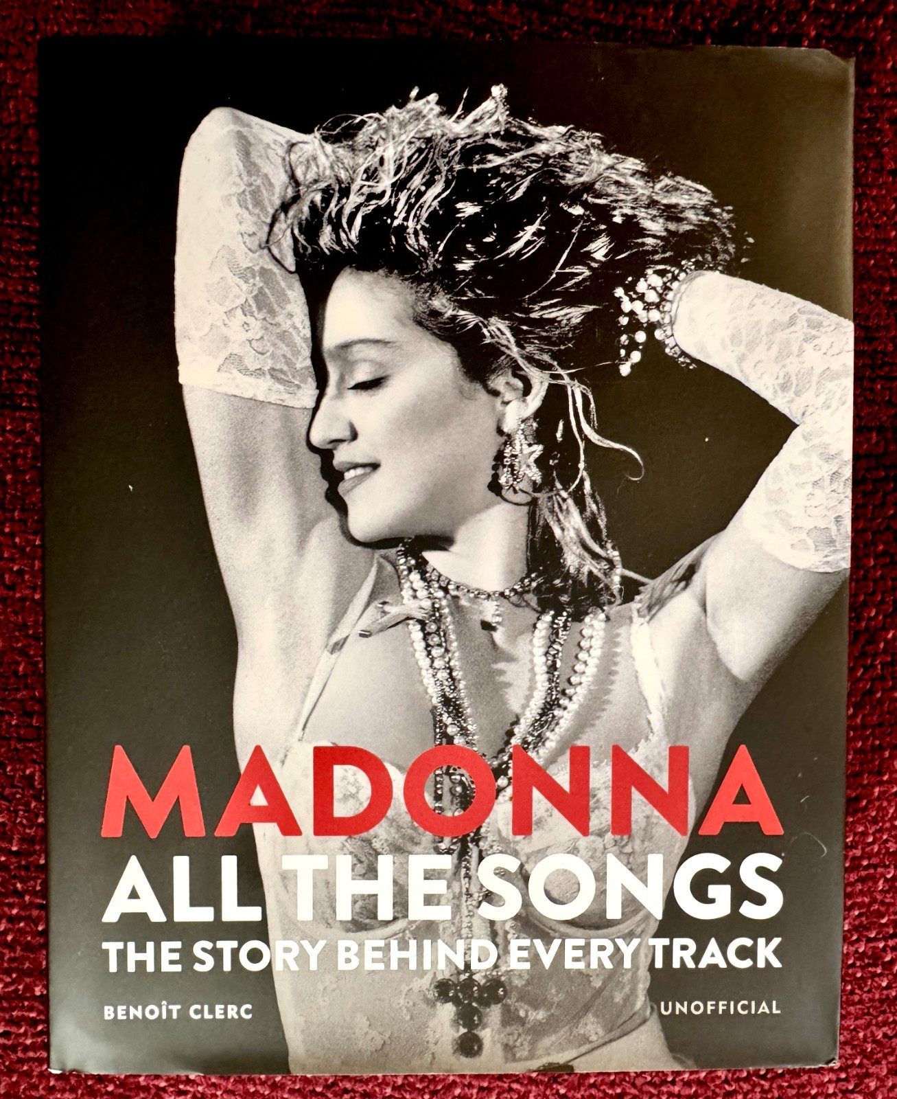 MADONNA ALL THE SONGS BOOK SINGLE PROMO STORY ALBUM RECORD THICK HARDCOVER MINT