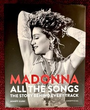 MADONNA ALL THE SONGS BOOK SINGLE PROMO STORY ALBUM RECORD THICK HARDCOVER MINT picture
