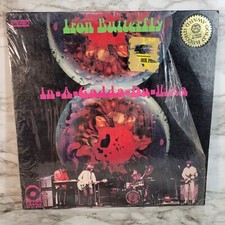 Iron Butterfly In-a-Gadda-Da-Llida SD33-250 Vintage Vinyl 1968 Shrink Read Des picture