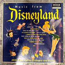Vintage Vinyl Walt Disney MUSIC FROM DISNEYLAND Decca Jack Pleis picture
