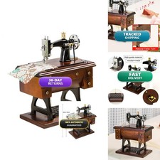 Mr.Winder CMB1 Sewing Machine Music Box Wooden Vintage Wind Up Fur Elise picture