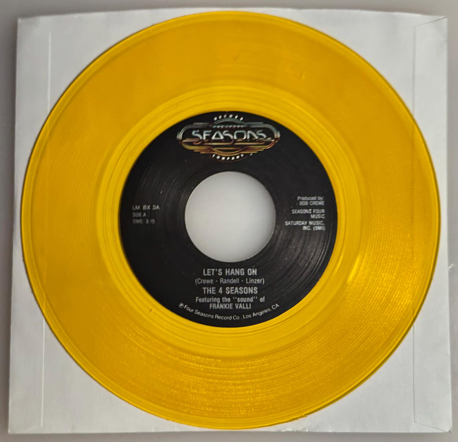 4 Seasons with Frankie Valli / Rag Doll & Dawn (Go Away) / Mint
