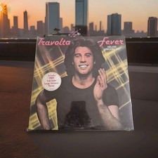 John Travolta Fever Vinyl 2LP Factory Sealed Original Vintage Poster Included picture