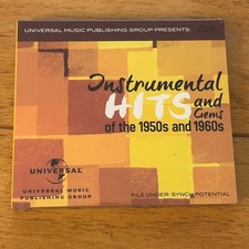Various Artists – Instrumental HITS & Gems 1950s 1960s CD 2-disc 2010 Promo New picture