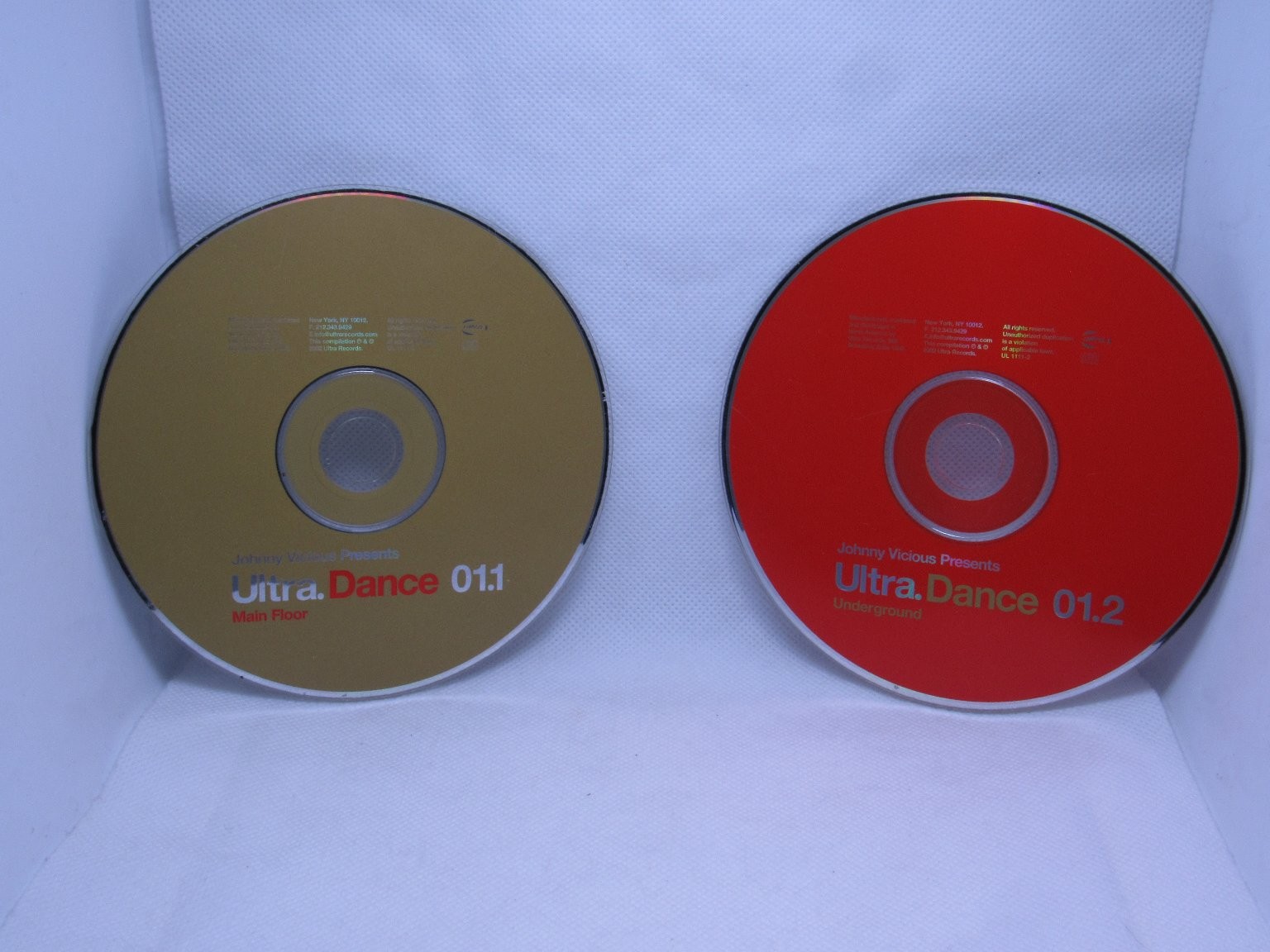 Johnny Vicious Presents Ultra.Dance CD 2000 2-CD Set Electronic Ultra Records