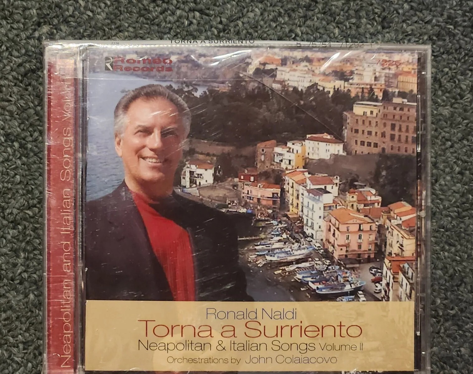 Ronald Naldi - Torna a Surriento: Neapolitan & Italian Songs 2 cd New 