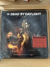 Dead By Daylight Volume 2 Soundtrack Clear BLOOD SPLATTER Signed Vinyl 077 /200 picture