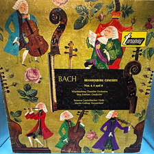 J.S. Bach — Brandenburg Concerti Nos. 4, 5 & 6 Turnabout Mono Vinyl LP TV4045 picture