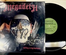 Megadeth - Killing Is My Business... And Business Is Good LP - Combat VG+ picture