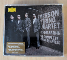 Emerson String Quartet Mendelssohn: String Quartets 4-CD Set Deutsche Grammophon picture