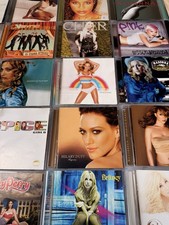 Pop Divas Cd Lot Y2k 90s 2000s Britney Madonna Mariah Jlo Mylie Cher Christina picture