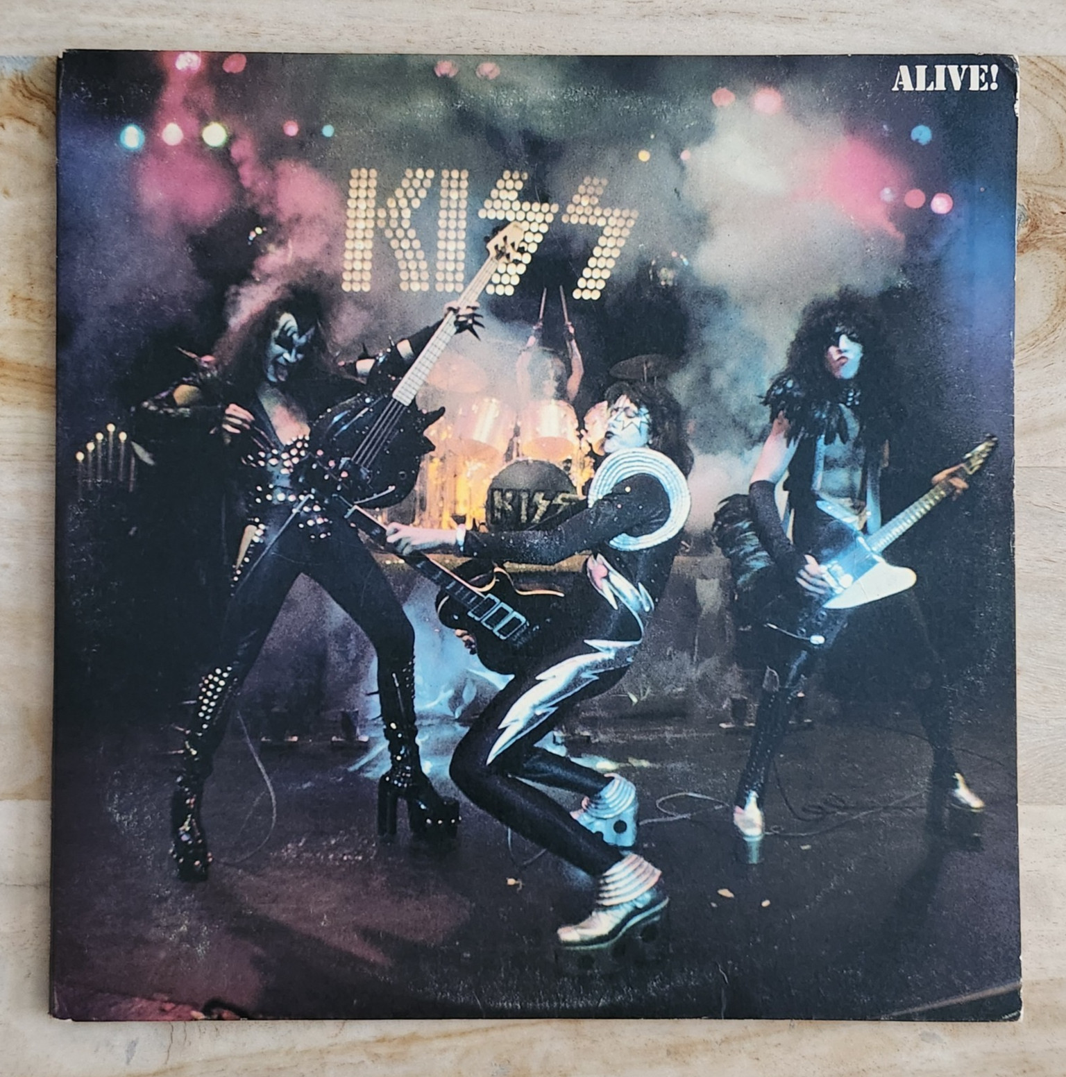 Kiss - Alive Vinyl 2LP 1977 Casablanca Early Reissue Gatefold w/ Booklet VG/VG+