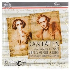 Fanny Hensel & Felix Mendelssohn: Kantaten (Cantatas); Organ Works. Thorofon CD picture