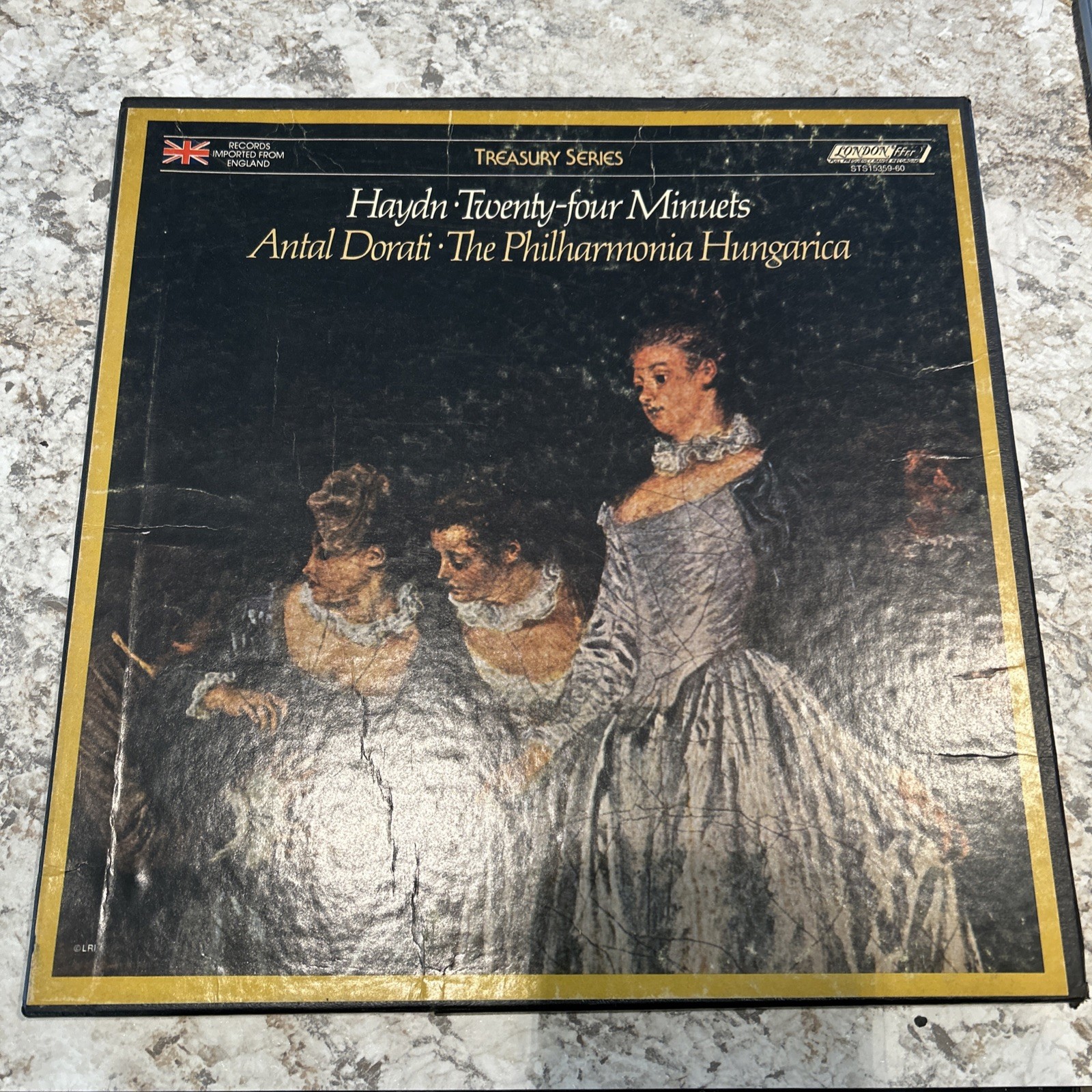 Joseph Haydn, Antal Dorati, Philharmonia Hungarica, Twenty-four Minuets, (2xLP, 