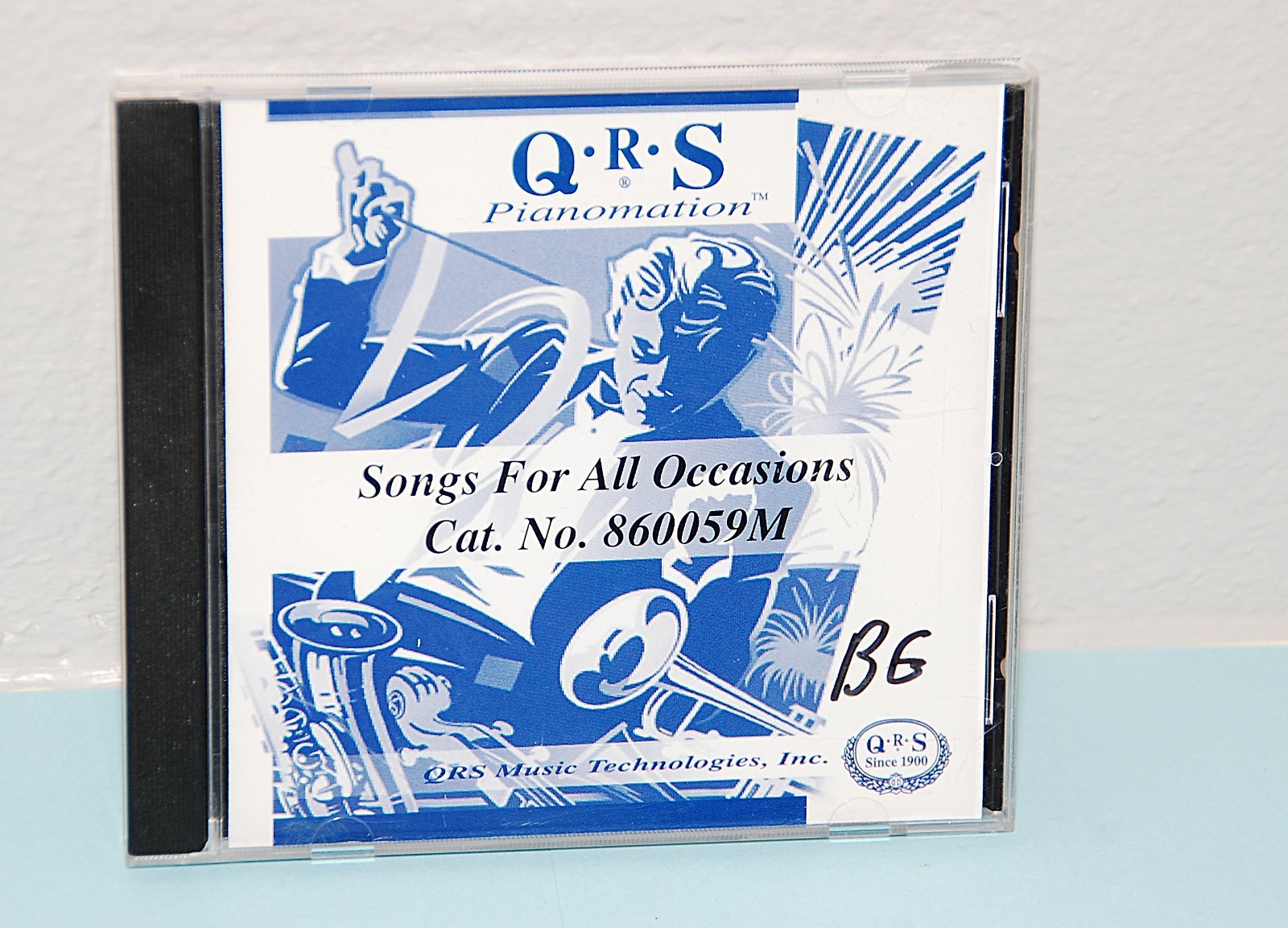 QRS Pianomation CD - Songs For All Occasions #860059M - Music Piano Player