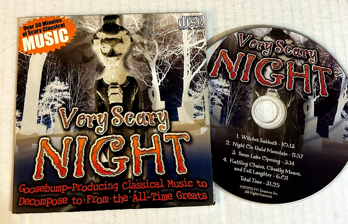 Very Scary Night CD Ships Same Day With Tracking