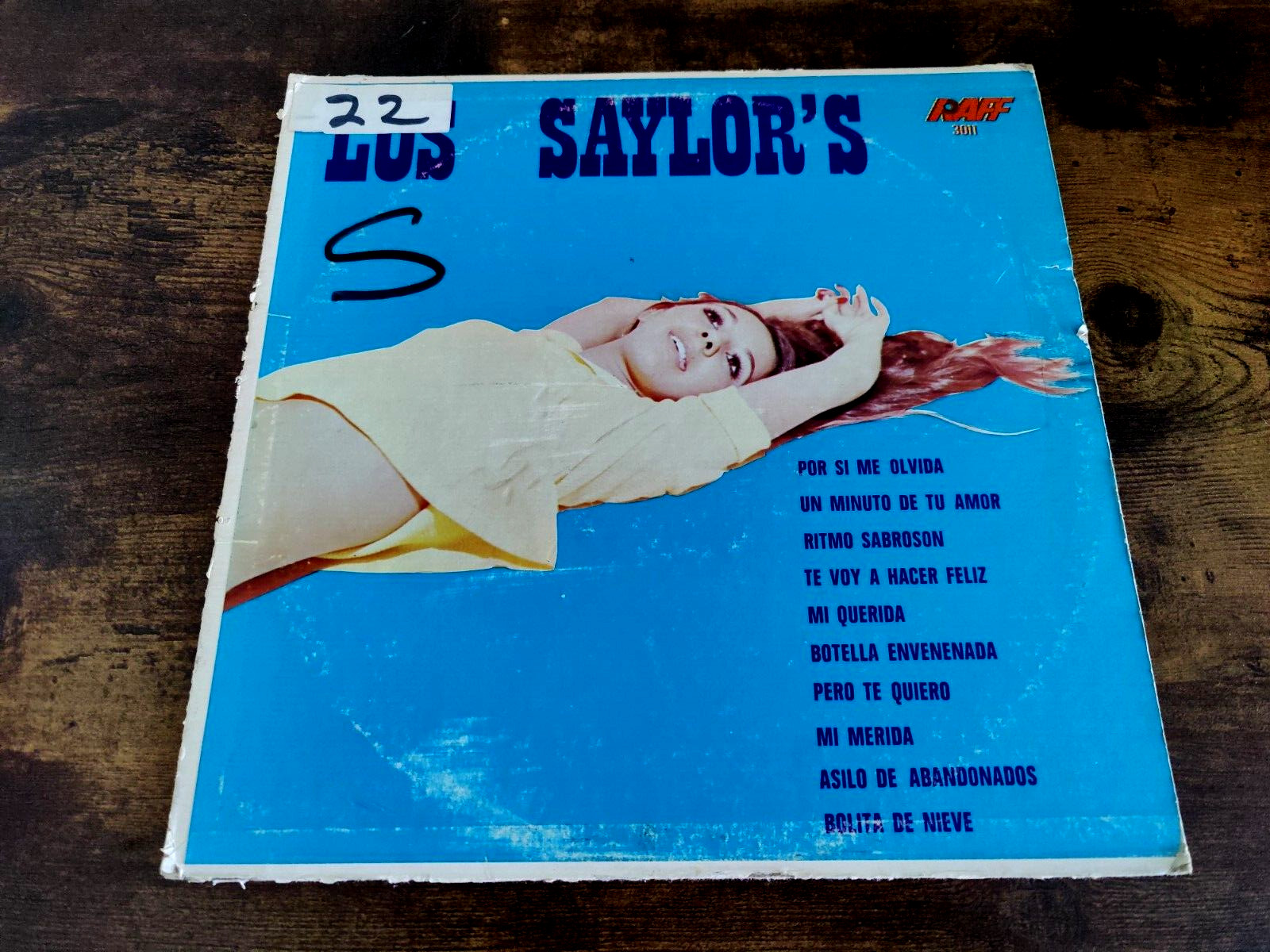LOS SAYLOR\'S LP*POR SI ME OLVIDA*ORIGINAL RAFF 3011 PRESS*EXCELLENT CONDITION