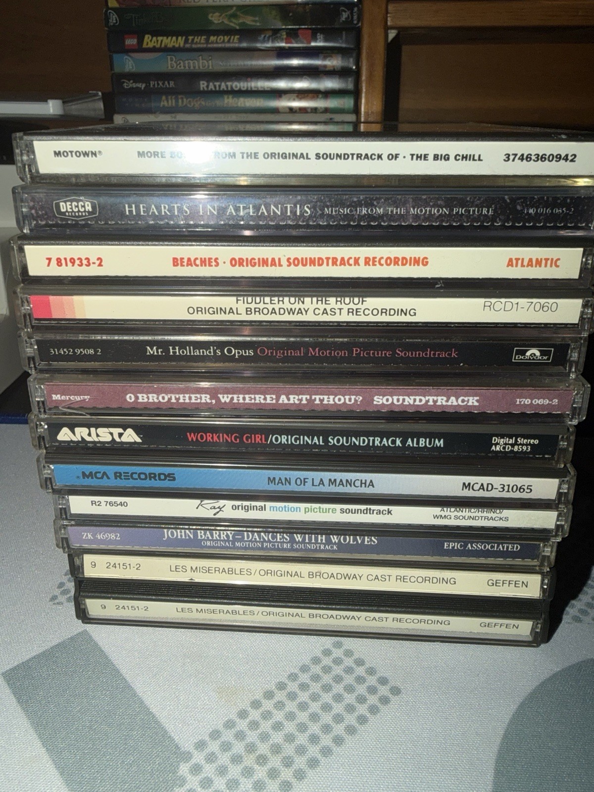 Various Soundtrack CDs Good Condition This Is A Bundle.