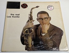 Lee Konitz The Real Lee Konitz LP Atlantic 1273 US Orig Black Label Shrink EX picture