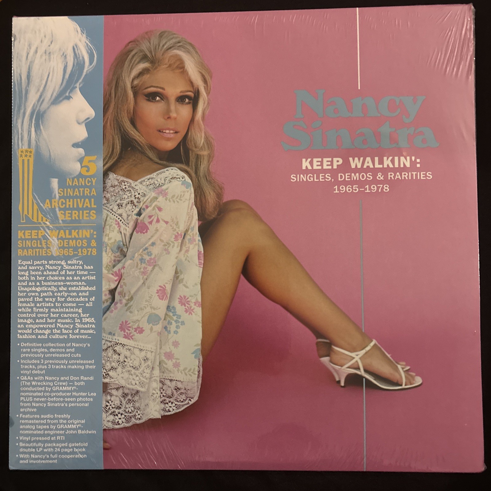 Nancy Sinatra - Keep Walkin' Singles, Demos & Rarities 2xLP 2023 New/Sealed