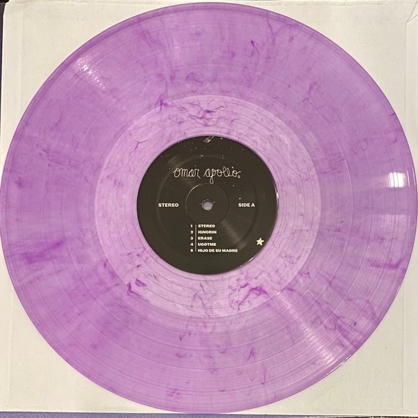 Omar Apollo Stereo - limited Purple Marble vinyl - NEW SEALED