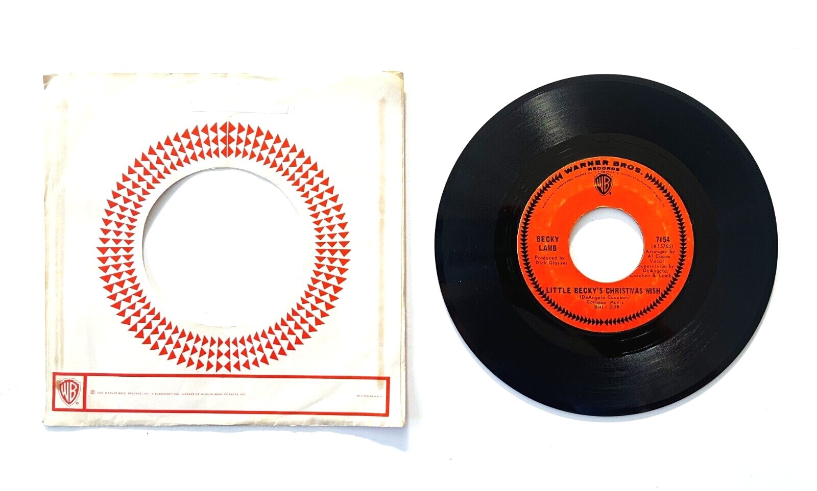 CHRISTMAS 45 rpm's - 1950s to 1990s - U PICK