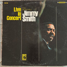 Jimmy Smith Live in Concert LP Vinyl 12