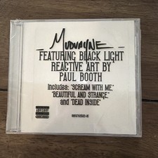 Mudvayne Self-Titled CD 2009 SEALED All White w/ Black Light Art by Paul Booth picture