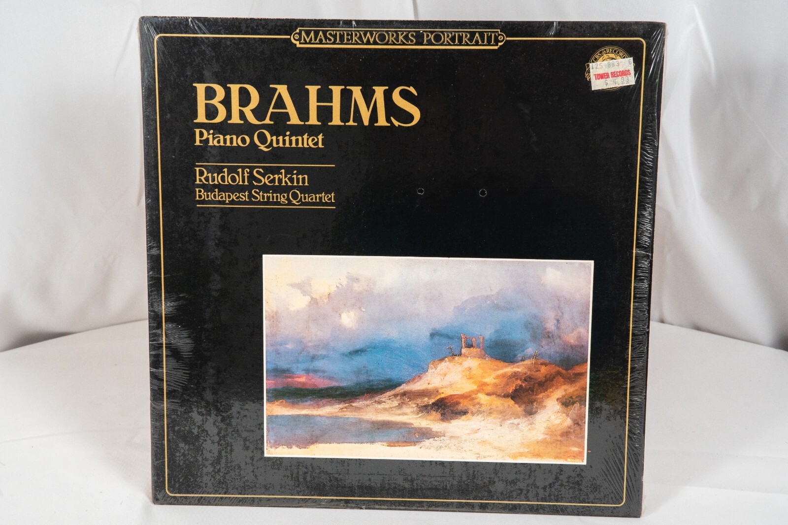 Brahms Quintet Piano F minor Rudolf Serkin Budapest String Quartet Vinyl Record