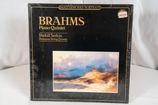 Brahms Quintet Piano F minor Rudolf Serkin Budapest String Quartet Vinyl Record picture
