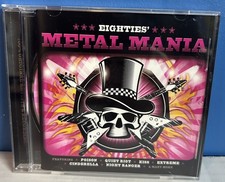 Eighties’ Metal Mania CD 17 Tracks 2008 Poison, KISS, Twisted Sister, Quiet Riot picture