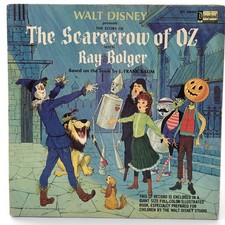 Vintage 1965 Disney The Scarecrow of Oz LP Ray Bolger Storybook ST-3930 VG+ picture