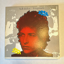 Bob Dylan Biograph 5LP Deluxe Vinyl Box Set C5X 38830 ORG BOOKLET & INLAYS VG+ picture