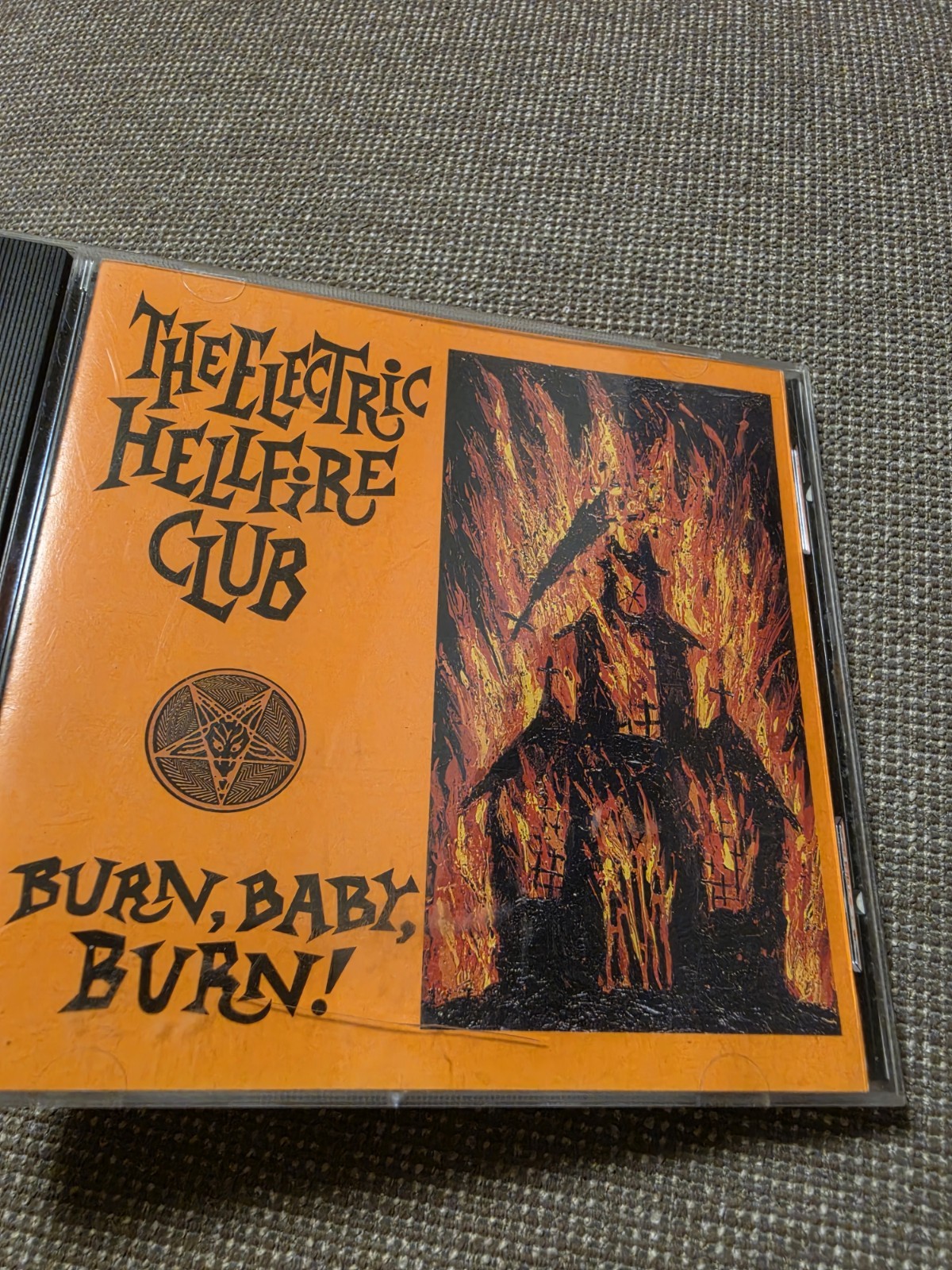 The Electric Hellfire Club - Burn, Baby, Burn (CD, 1993, Cleopatra) CLEO 7269-2