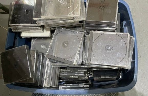 Lot of 50 Empty CD Jewel Cases Used - Mixed Standard & Multi-Disc Replacement