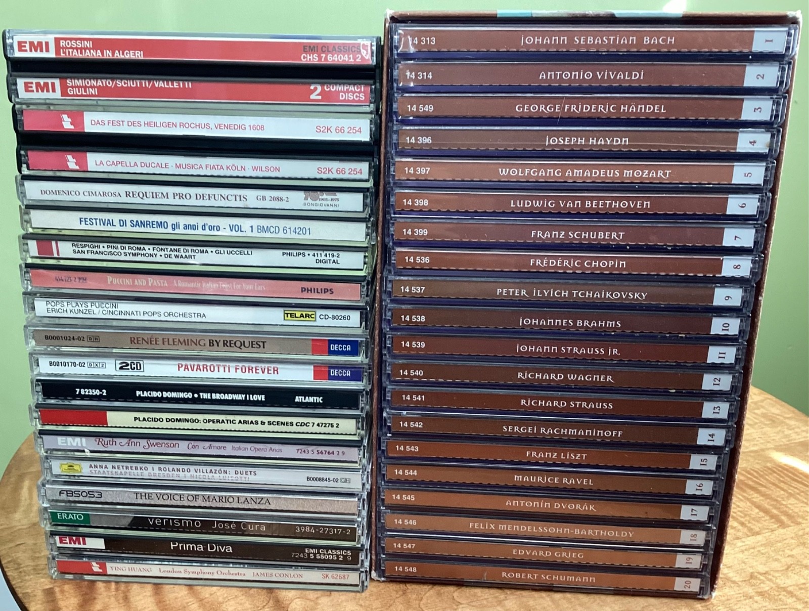 Lot 40 CDs Box Set Classical Masterpieces Millennium Puccini L’Italiana Algeri