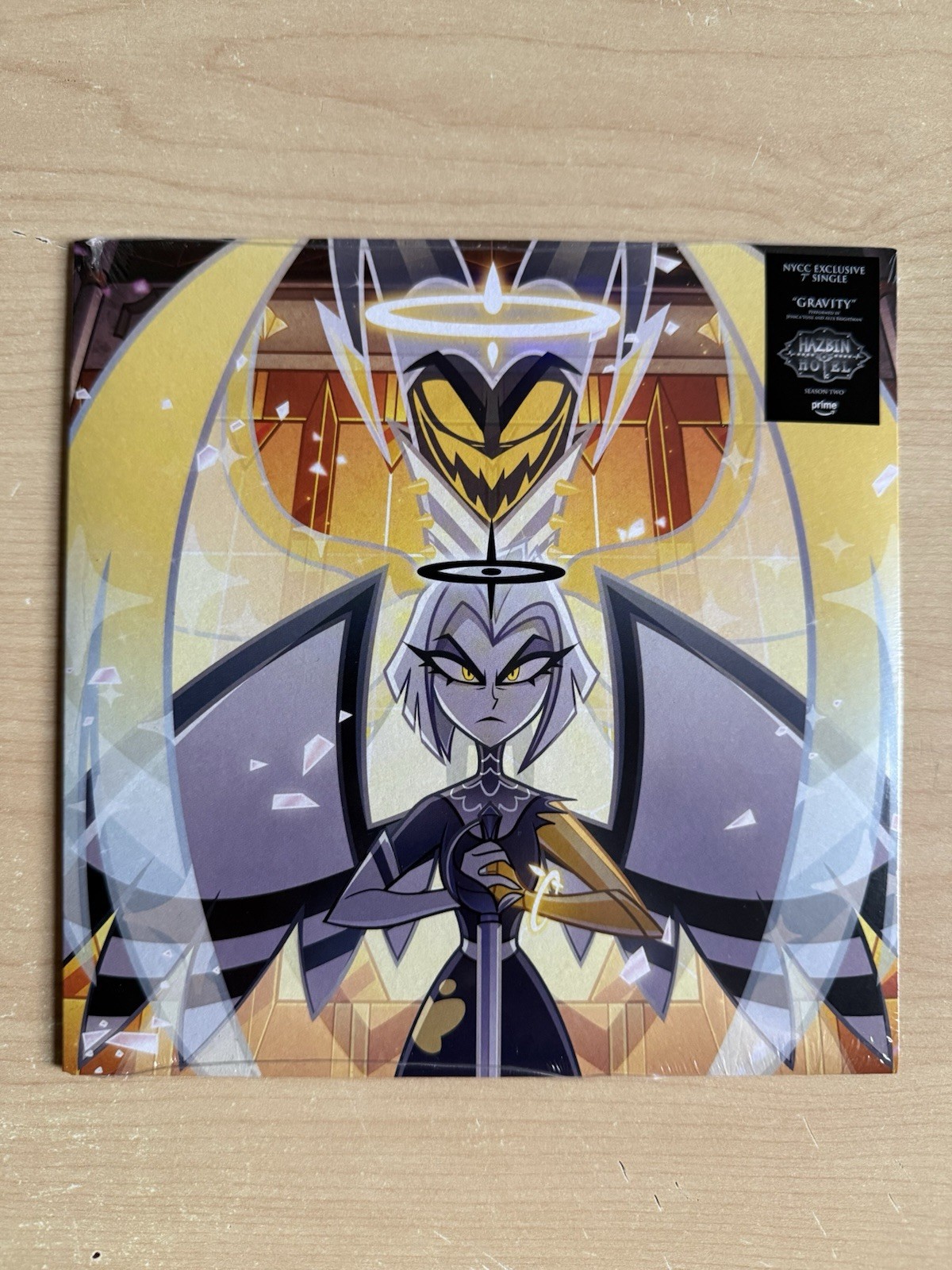Hazbin Hotel Live On BROADWAY Promo GRAVITY Season 2 NYCC Exclusive Vinyl - NEW